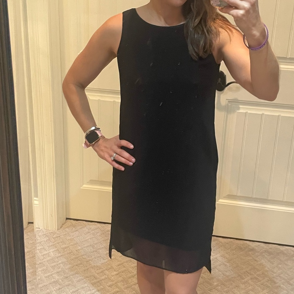 Darling black dress from White House black market.  Can be used for maternity.